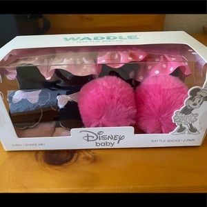Waddle Minnie rattle socks